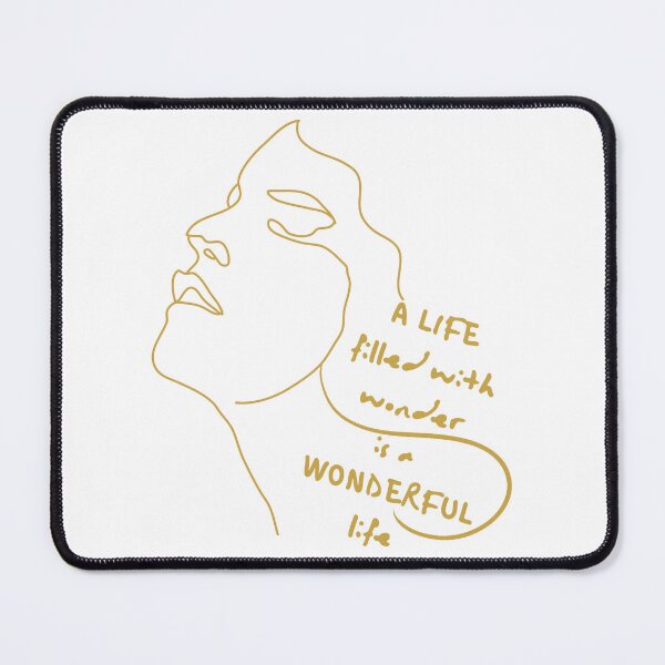 Item preview, Minimalist women's line art with a saying designed and sold by MWShirtDesign.