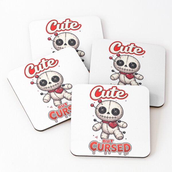 Item preview, Cute But Cursed Voodoo Doll designed and sold by Skulls & Calaveras.