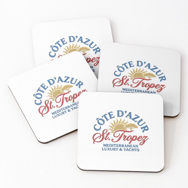 Item preview, Côte d’Azur St Tropez – Mediterranean Luxury Yachts Emblem designed and sold by Maisonsucces.