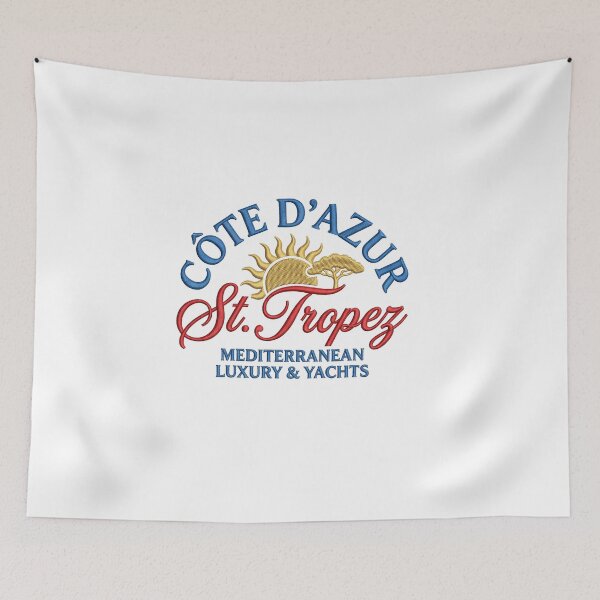 Item preview, Côte d’Azur St Tropez – Mediterranean Luxury Yachts Emblem designed and sold by Maisonsucces.
