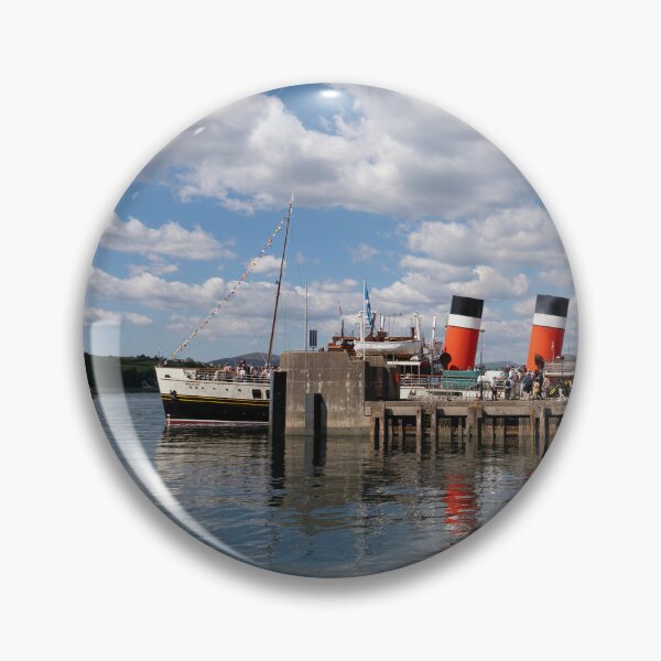 Item preview, PS Waverley in Rothesay Harbour, Bute, Scotland designed and sold by Kasia Design.