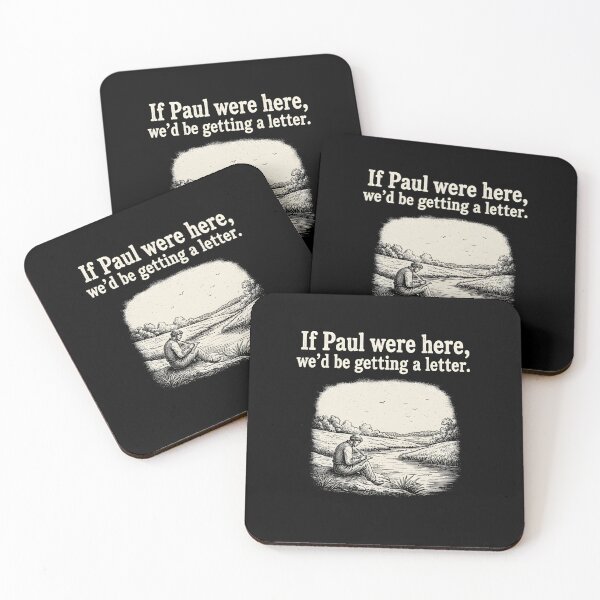 Item preview, If Paul Were Here We’d Be Getting A Letter Funny Christian Shirt designed and sold by LunaMagicStudio.