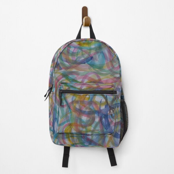 Item preview, Flowing lines abstract design designed and sold by Little Colour Kingdom.