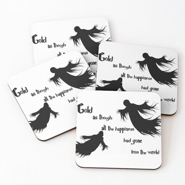 Item preview, When All the Happiness Is Gone – Dark Wraith Quote Design designed and sold by inallusha.