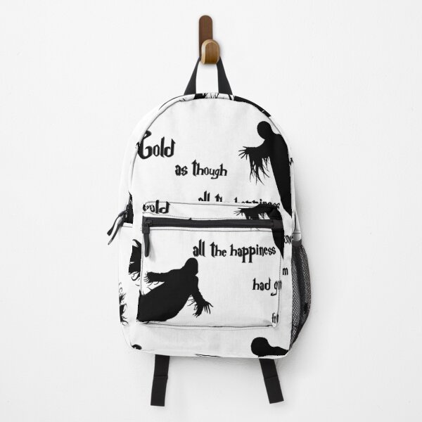 Item preview, When All the Happiness Is Gone – Dark Wraith Quote Design designed and sold by inallusha.