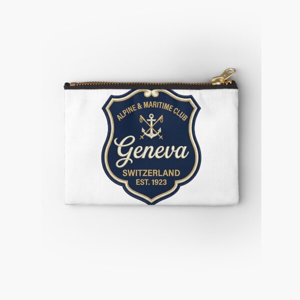 Item preview, Geneva Alpine Maritime Club Crest – Vintage Switzerland Emblem designed and sold by Maisonsucces.