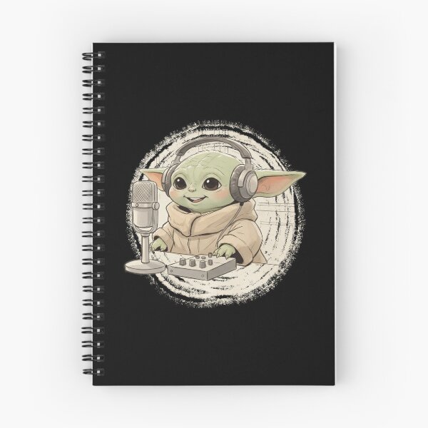 Item preview, BABY YODA RADIO HOST designed and sold by LIS AND MELIVERSO.