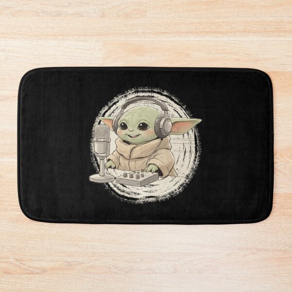 Item preview, BABY YODA RADIO HOST designed and sold by LIS AND MELIVERSO.