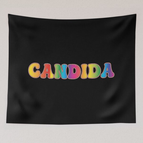 Item preview, ❤️ Candida Personalized Name Wavy Retro Shirt, Coffee Mug, Sticker Gift designed and sold by HelixPedia.