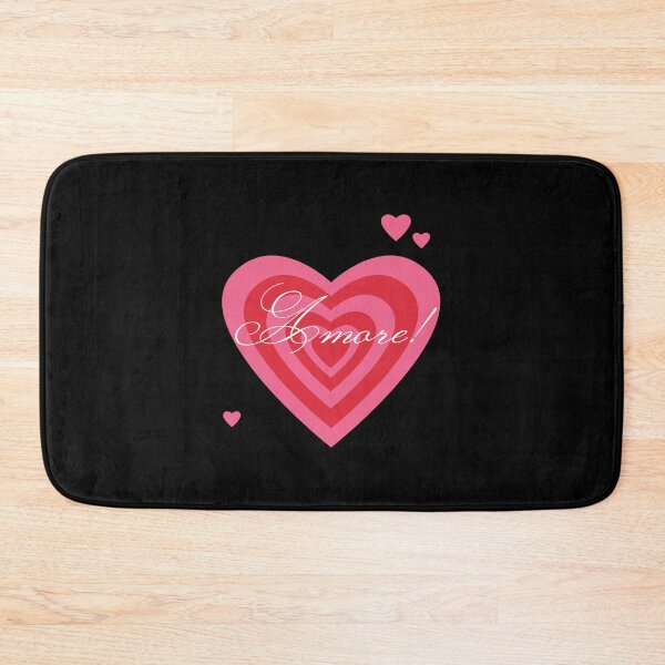Item preview, AMORE! LOVE HEART T SHIRT VALENTINE  designed and sold by PapillonTextiles.