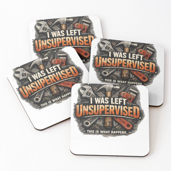 Item preview, In my defense I was left Unsupervised designed and sold by Figaughan.
