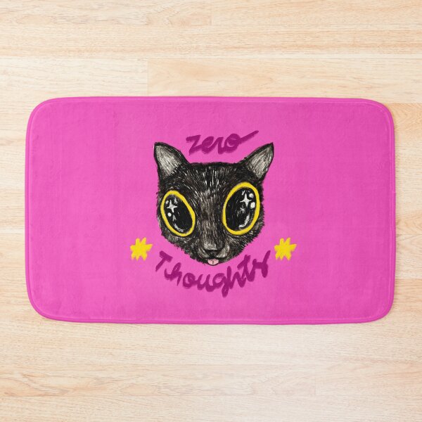 Item preview, Zero Thoughts Black Cat designed and sold by ghostieking.