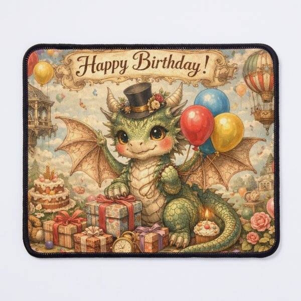 Item preview, The Little Dragon’s Grand Birthday designed and sold by Edenglow Prints & Peculiars.