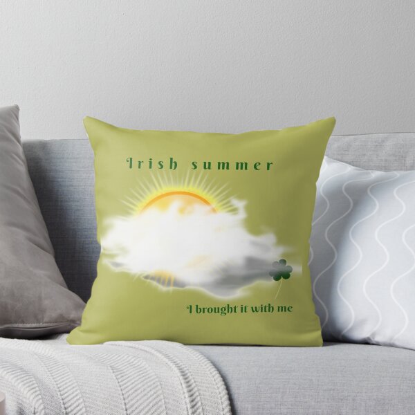 Item preview, Irish shamrock summer sun designed and sold by DAscroft.