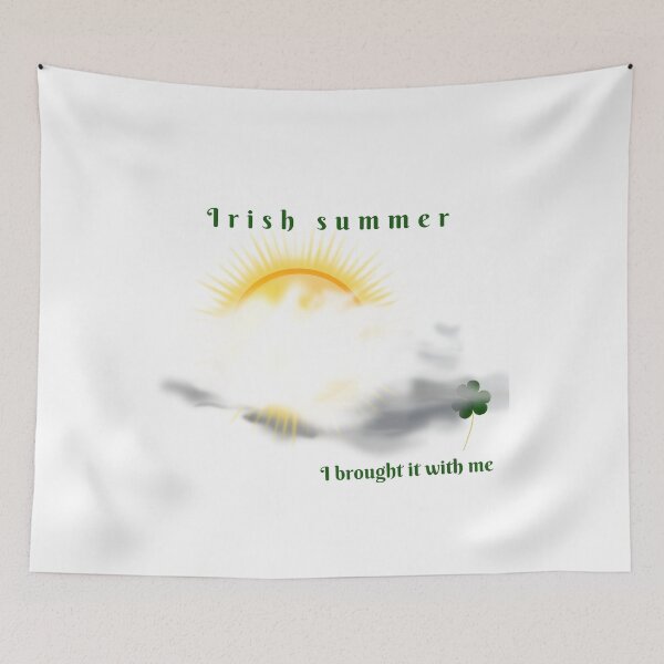 Item preview, Irish shamrock summer sun designed and sold by DAscroft.