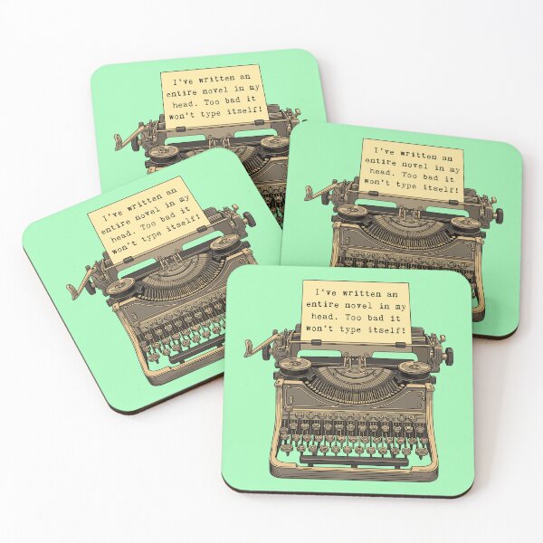 Item preview, I’ve written an entire novel in my head. Too bad it won’t type itself! designed and sold by Lynn Williams.