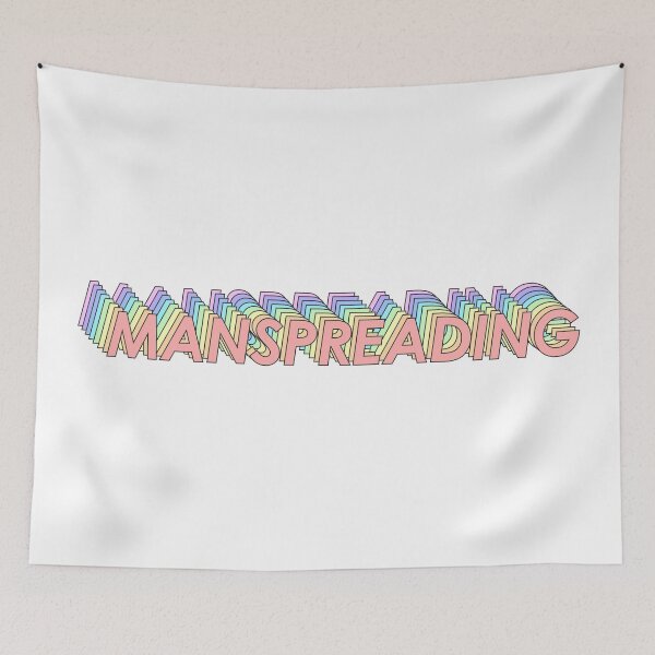 Item preview, MANSPREADING designed and sold by oddwonders.