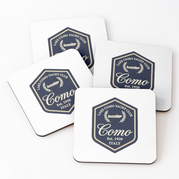 Item preview, Lake Como Yacht Club Crest – Italian Nautical Heritage Emblem designed and sold by Maisonsucces.