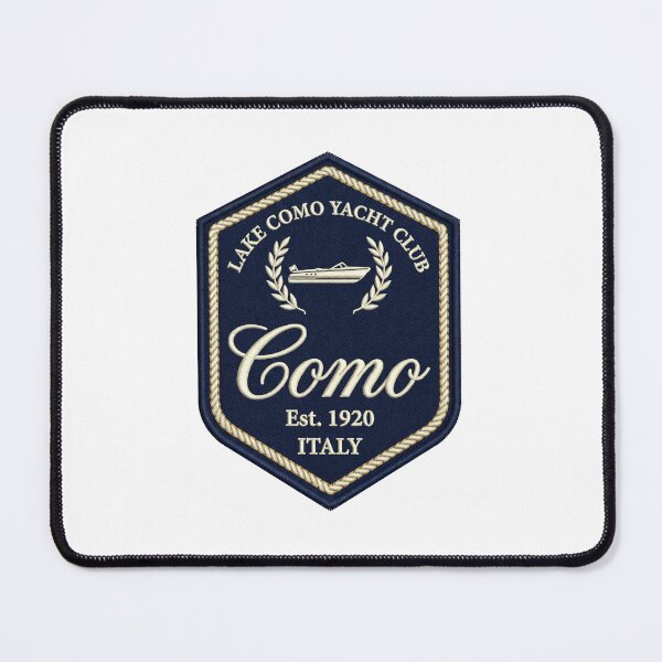 Item preview, Lake Como Yacht Club Crest – Italian Nautical Heritage Emblem designed and sold by Maisonsucces.