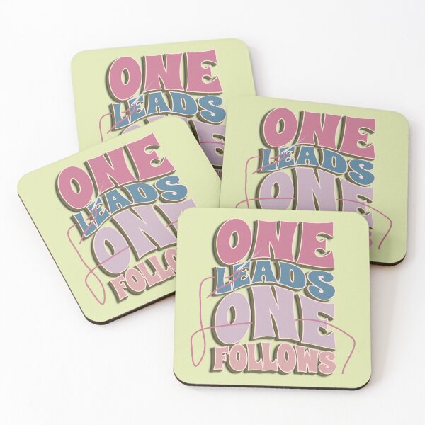 Item preview, One leads, one follows designed and sold by RedPoppyStudio.
