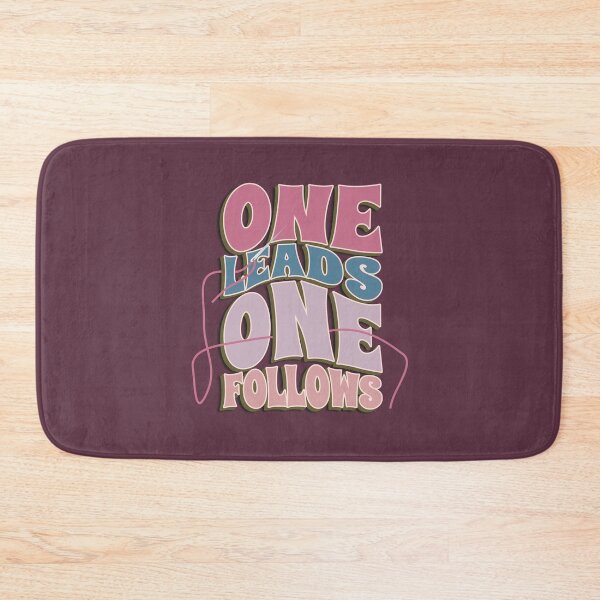 Item preview, One leads, one follows designed and sold by RedPoppyStudio.