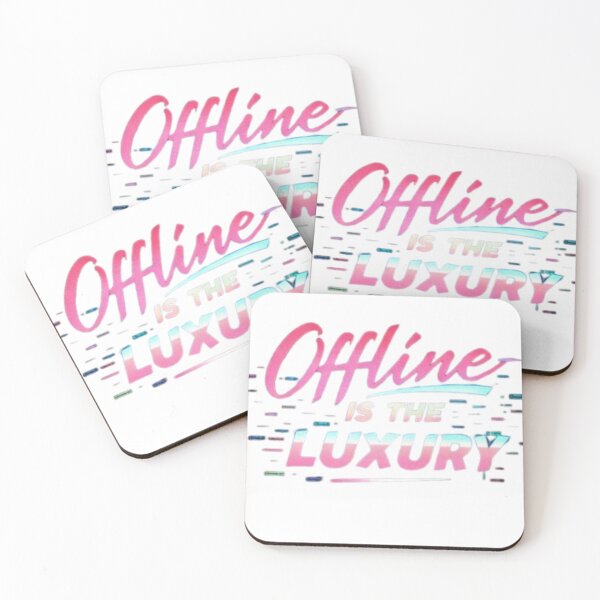 Item preview, Offline is the New Luxury art designed and sold by dizajn.
