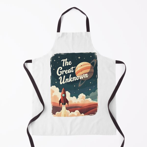 Item preview, The Great Unknown Retro Rocket Design designed and sold by MWShirtDesign.