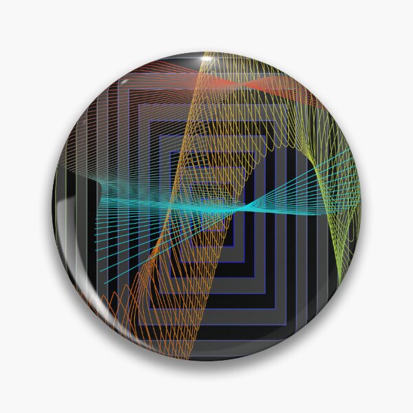 Item preview, Futuristic abstract wireframe transition of shapes and colors designed and sold by busurman.