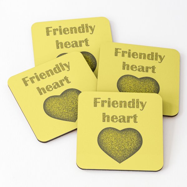 Item preview, Yellow Stone "Friendly heart" designed and sold by Cherevan.