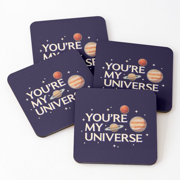 Item preview, You're My Universe Astronomy Valentine Quote designed and sold by LinaValearte.