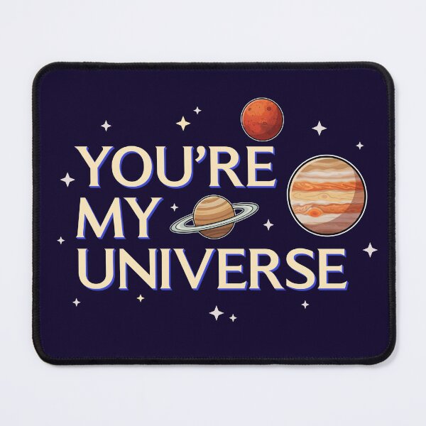 Item preview, You're My Universe Astronomy Valentine Quote designed and sold by LinaValearte.