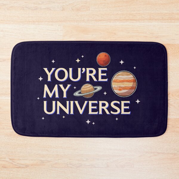 Item preview, You're My Universe Astronomy Valentine Quote designed and sold by LinaValearte.