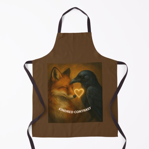 Item preview, Kindred Contrast – Fox & Raven Soul Bond designed and sold by GeoWild Designs.