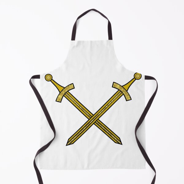 Item preview, Gold Medieval Knight Swords designed and sold by Sartoris Art.