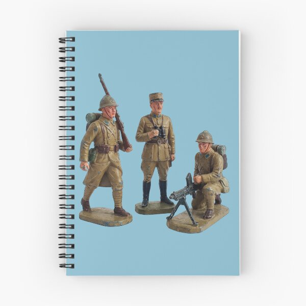 Item preview, Illustration of Lead Figurines of French Soldiers, 1935 designed and sold by Alan-David.