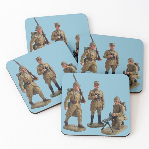 Item preview, Illustration of Lead Figurines of French Soldiers, 1935 designed and sold by Alan-David.