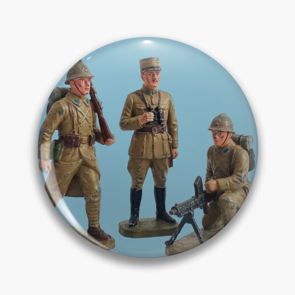 Item preview, Ilustración de figuras de plomo de soldados franceses, 1935 designed and sold by Alan-David.