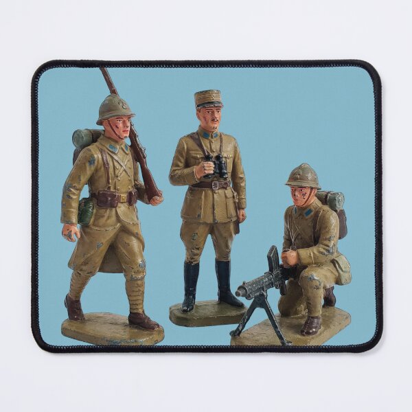 Item preview, Illustration of Lead Figurines of French Soldiers, 1935 designed and sold by Alan-David.
