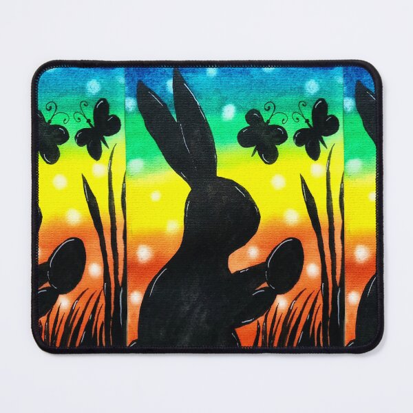 Item preview, Hopping beneath the rainbow  designed and sold by Paintedhues.