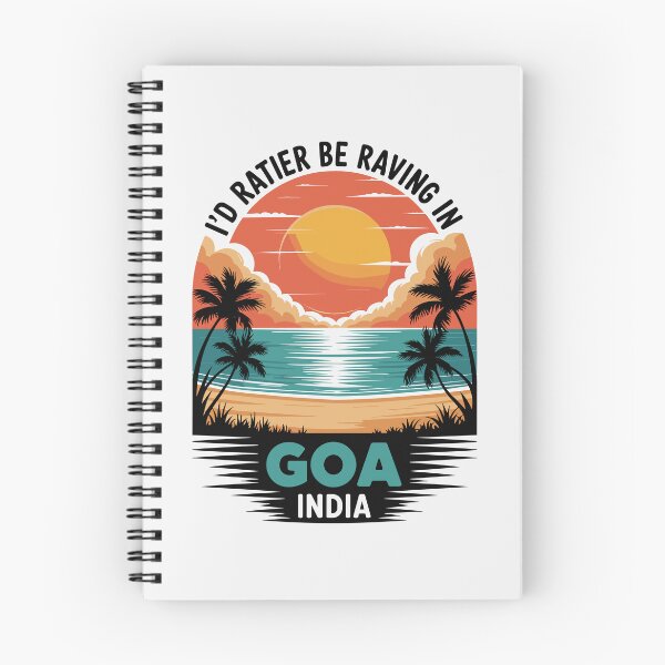 Item preview, Goa India Poster – RAVING IN GOA designed and sold by paulo silveira.