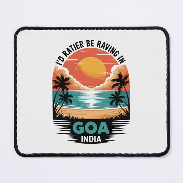 Item preview, Goa India Poster – RAVING IN GOA designed and sold by paulo silveira.