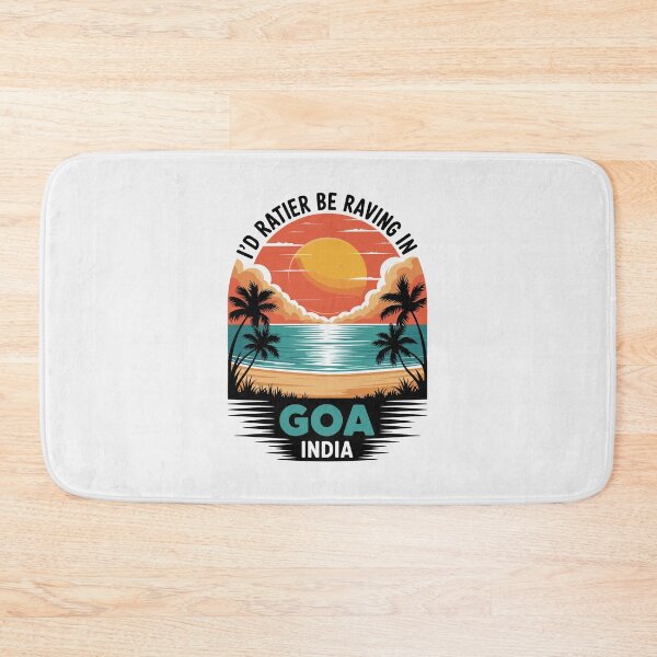 Item preview, Goa India Poster – RAVING IN GOA designed and sold by paulo silveira.