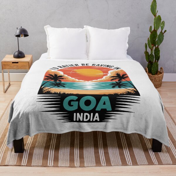 Item preview, Goa India Poster – RAVING IN GOA designed and sold by paulo silveira.