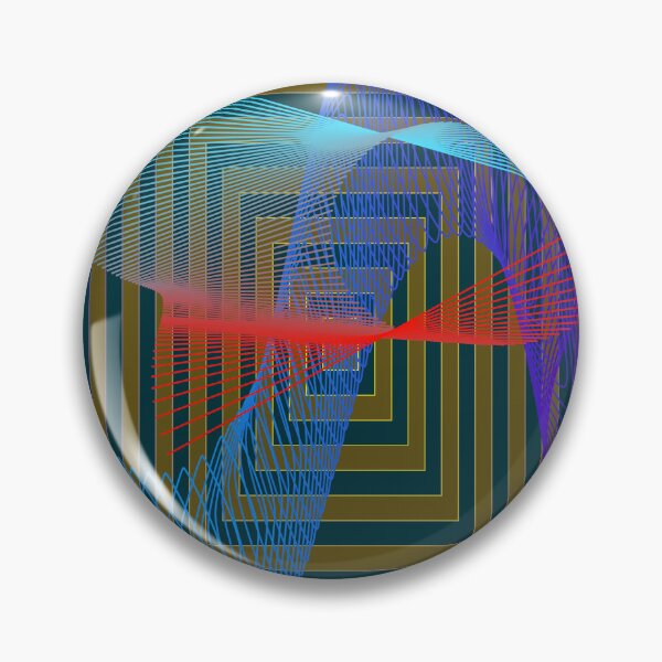 Item preview, Futuristic abstract wireframe transition of shapes and colors designed and sold by busurman.