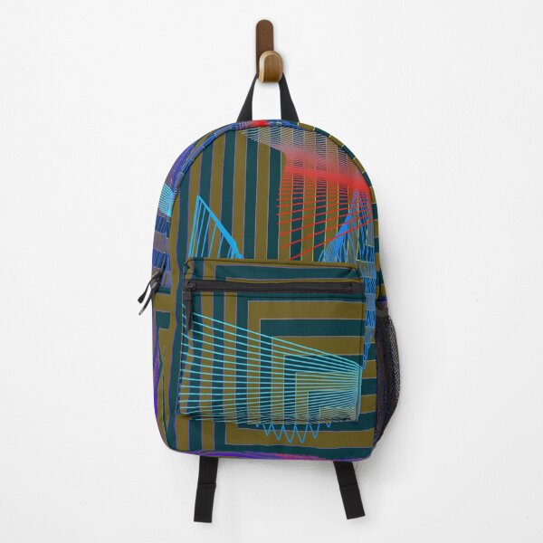 Item preview, Futuristic abstract wireframe transition of shapes and colors designed and sold by busurman.