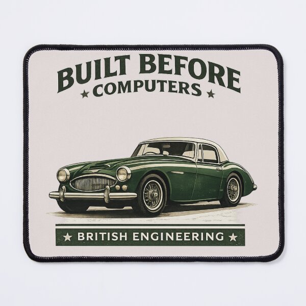 Item preview, Built Before Computers – British Engineering designed and sold by Retro Arabica.