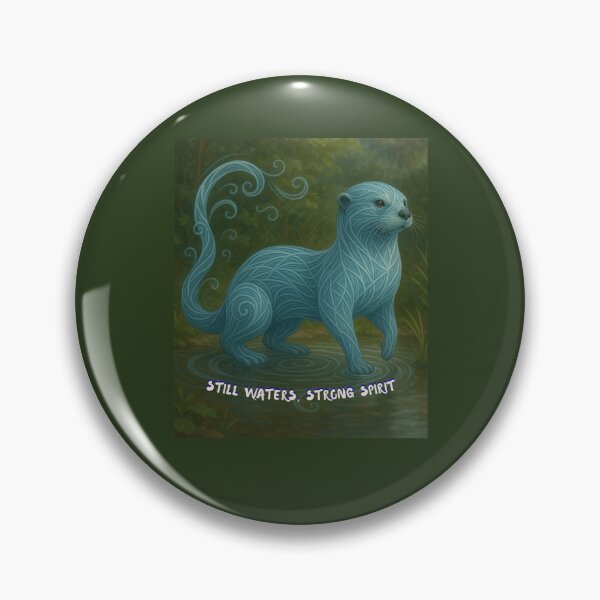 Item preview, Still Waters, Strong Spirit – ElementaLoom Otter designed and sold by GeoWild Designs.