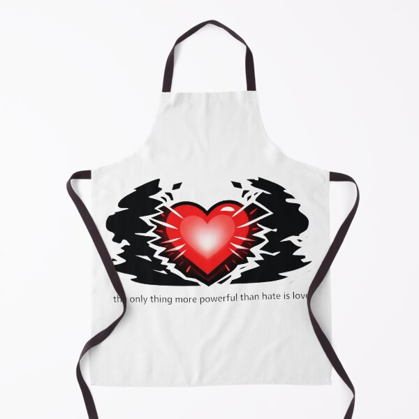 Item preview, Love Stronger Than Hate Heart Power Design designed and sold by MonkiFlipp.