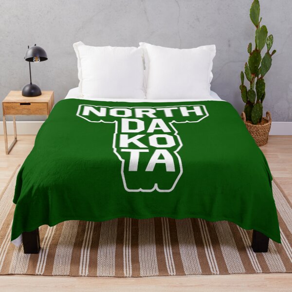 Item preview, North Dakota Retro Varsity - Hometown Pride & Streetwear Block Typography designed and sold by MZS Studio.