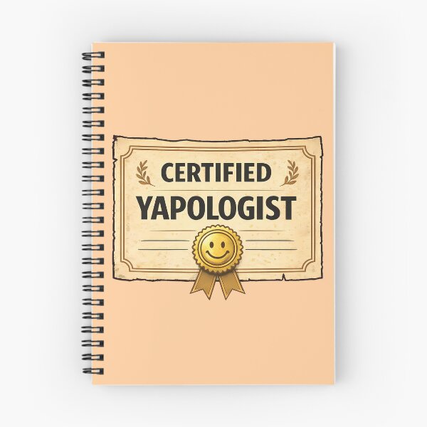 Item preview, Certified Yapologist – Bold Yapping Statement Meme  designed and sold by NoNoNomad.